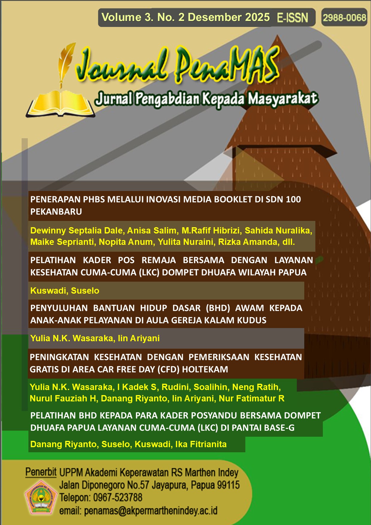 					Lihat Vol 3 No 2 (2025): JURNAL PENAMAS
				