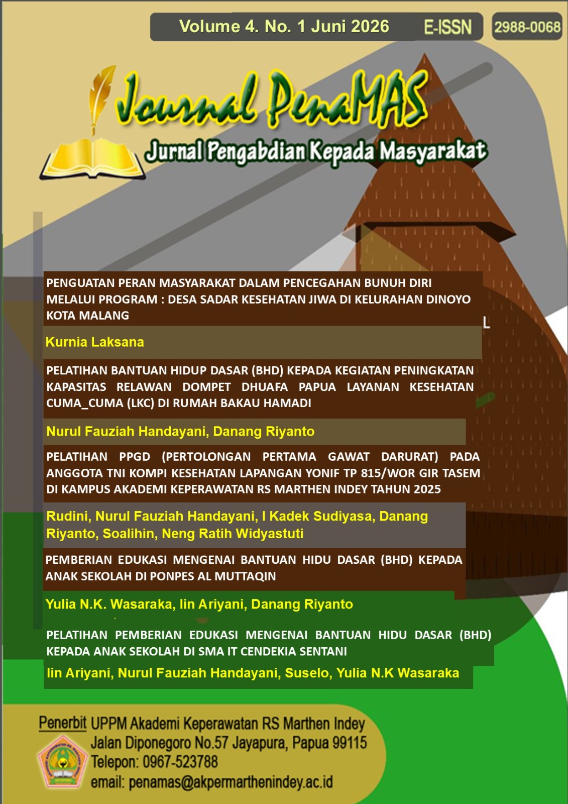 					Lihat Vol 4 No 1 (2026): JURNAL PENAMAS
				
